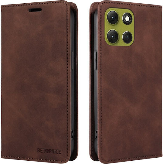 Betopnice Book Καφέ (Motorola Moto G86 5G)