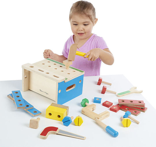 Melissa & Doug Παιδικό Εργαλείο από Ξύλο 32τμχ