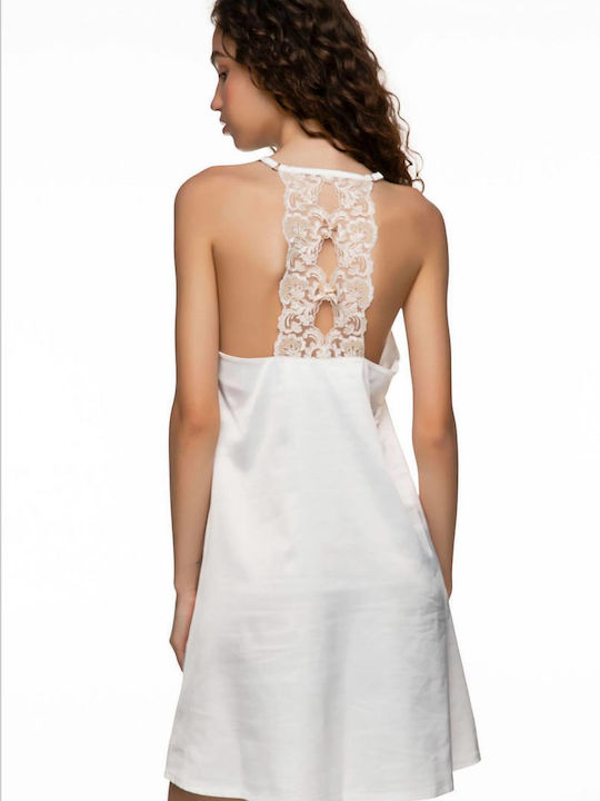 Summer Women's Nightdress White