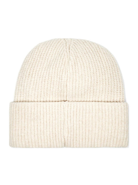 Beanie Beanie Knitted in Ecru color