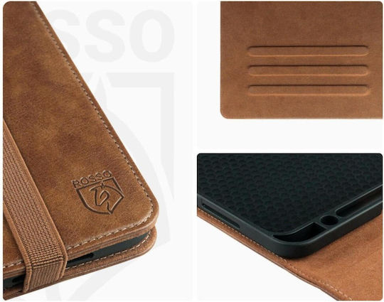 Rosso Flip Cover Maro (Xiaomi Redmi Pad Pro, Poco Pad 12.1)