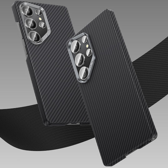 Benks Back Cover Aramid Fiber Μαύρο (Galaxy S25 Ultra)