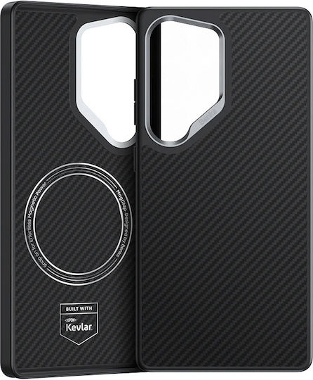 Benks Umschlag Rückseite Aramid Fiber 0.3mm Schwarz (Galaxy S25 Ultra,Samsung S25 Ultra)