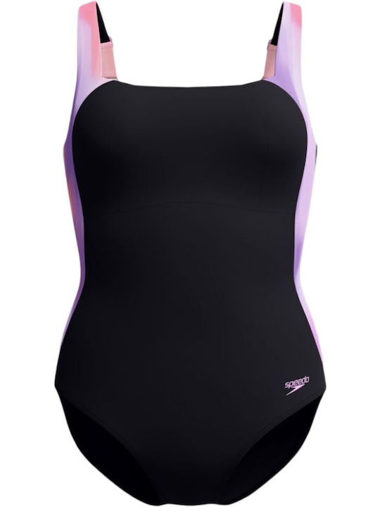 Printed Lunalustre Black/Pink
