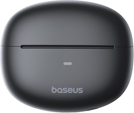 Baseus Bowie MC1 Open Ear Bluetooth Handsfree Earphones with Sweat Resistance and Charging Case Black