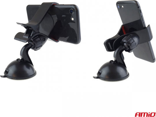 AMiO HOLD-04 Car Mobile Mount with Clip-Peg Black
