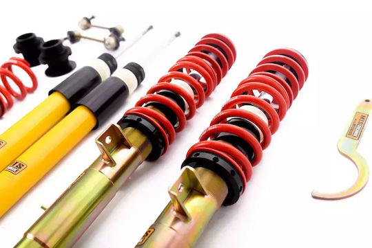 Комплект регулируемо окачване Mts Technik Street Coilover 4 части за Bmw 3 Series E46 98-05