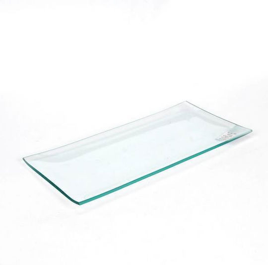 Πιάτο Ρηχό Ορθογώνιο Λευκό 40x22cm