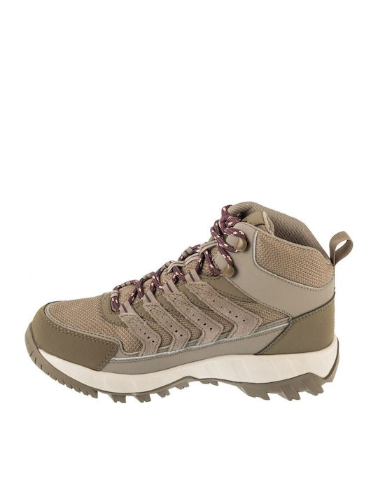 Columbia Strata Trail Mid Wp Women's Brown Hiking Shoes