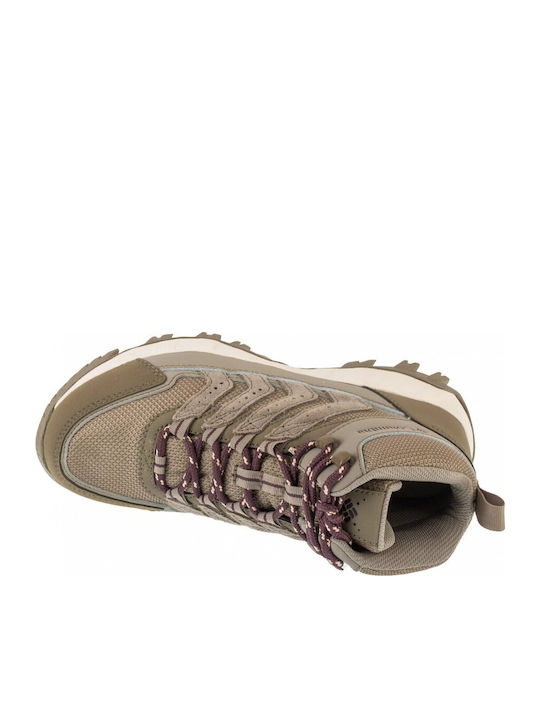Columbia Strata Trail Mid Wp Women's Hiking Boots Waterproof Brown