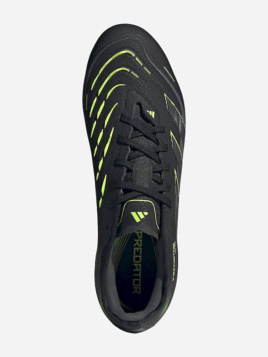 adidas Predator Pro Football Shoes with Cleats Black