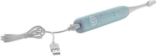 Concept Smile Children's Electric Toothbrush with Chronograph for 5+ Years with Replacement Heads
