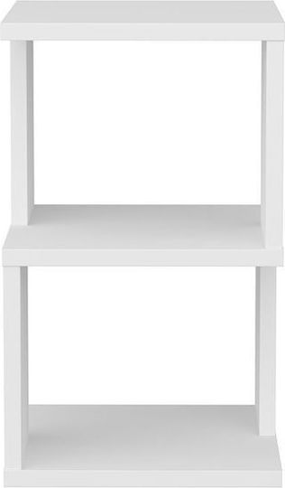 Noptieră Carter Alb 29.6x29.6x49.4cm