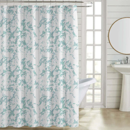 Ankor Κουρτίνα Μπάνιου 180x200cm Τυρκουάζ Ankor Κουρτίνα Μπάνιου 180x200cm Τυρκουάζ