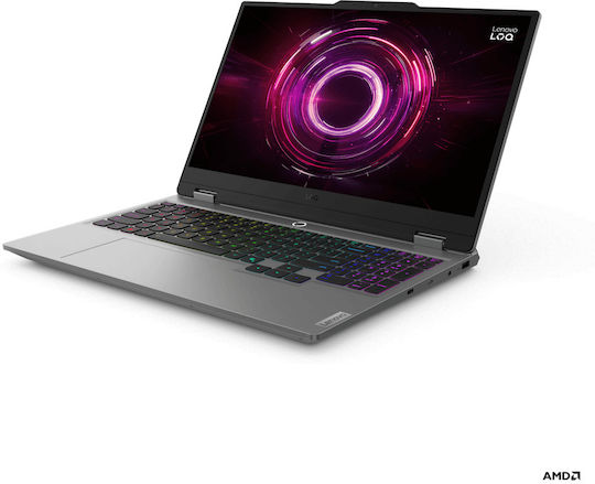 Lenovo LOQ 15AHP10 15.6" IPS 144Hz (Ryzen 7-250/32GB/1TB SSD/GeForce RTX 5060/Без операционна система) Luna Grey (GR Клавиатура)