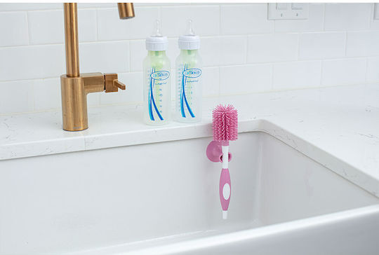Dr. Brown's Reinigungsbürste für Babyflaschen Rosa 1Stück