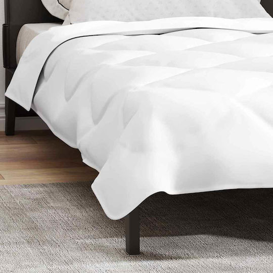 vidaXL Couchdecke 140x200cm Weiß