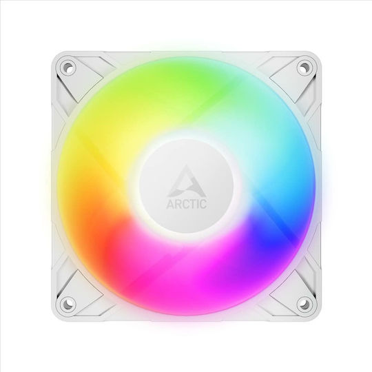 Arctic P12 Pro 12 Case Fan 120mm with ARGB Lighting White