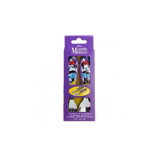 Stor Baby Set with Fork made of Metal 2pcs