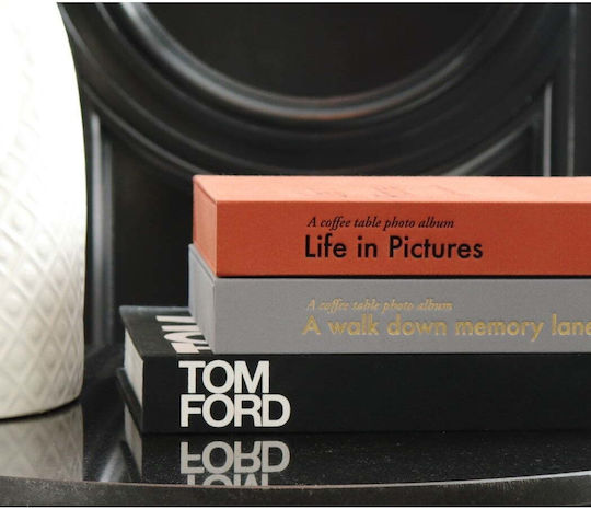 Printworks Album Life In Pictures pentru 60 Albume foto Dimensiuni 10x15buc Portocaliu 21x28buc