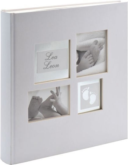 Walther Children's Album Little Foot Silver made of Silver with Rice Paper 28x30.5cm