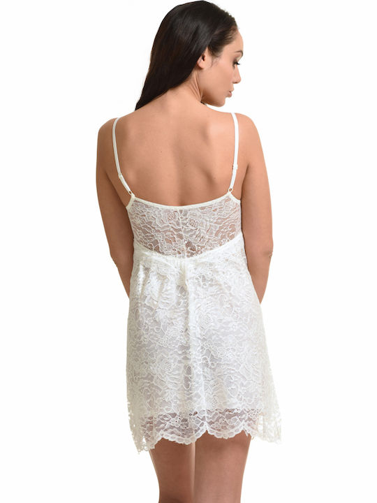 Summer Women's Nightdress White
