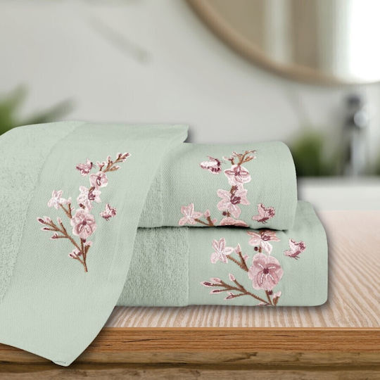 Borea Handtuch-Set 3 Stück Kirsch Puder Borea Handtuch-Set 3 Stück Kirsch Puder