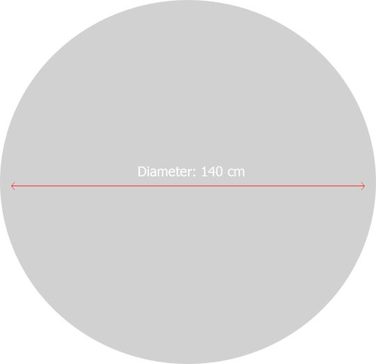 Chilai Home Παιδικό Χαλί Ροζ 140x140cm