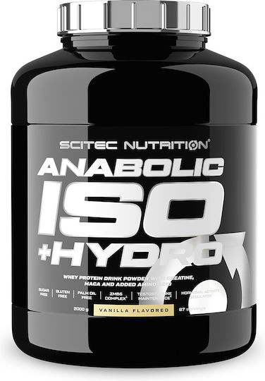 Scitec Nutrition Anabolic Iso+hydro Whey Protein with Creatine & Taste Cookies & Cream 2kg