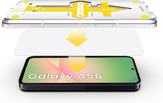 2x Γυαλί Samsung Galaxy S25 Edge Πλαίσιο Εύκολη Εγκατάσταση Erbord Easy App