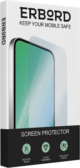 2 Броя Закалено Стъкло Honor 400 5G Erbord 9H Hard Glass Бързо
