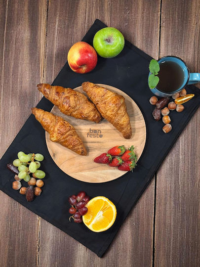 Bonfesto Platou de Servire pentru Brânzeturi Lemn 25x25x1.5buc 2buc