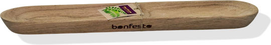 Bonfesto Сервираща платка за сирена Дърво 39x9x2.5бр 2бр
