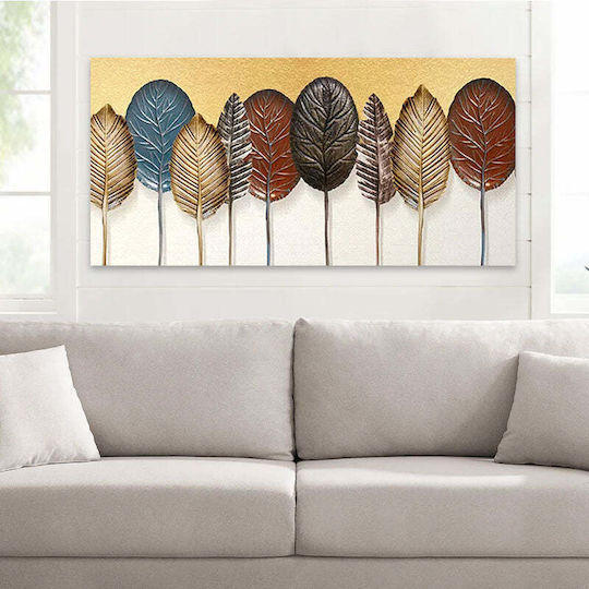Megapap Autumn Leaves Gemälde auf Leinwand 140x70cm