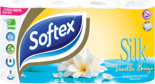 Softex Χαρτί Υγείας 8 Ρολά (85gr/Ρολό) 5200251190337