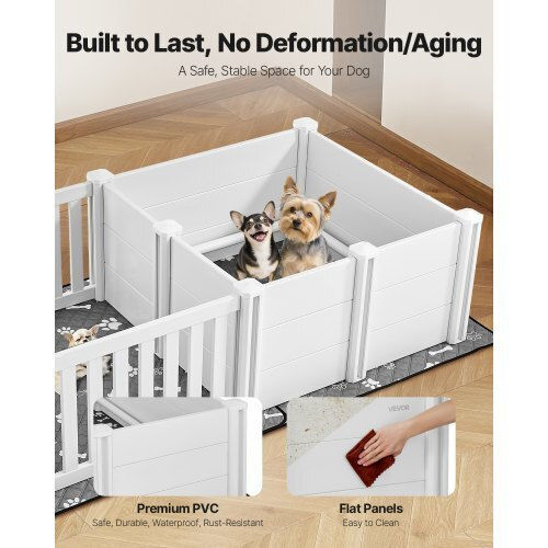 Vevor Plastic Food Storage Container for Dog & Cat 73x38x50cm