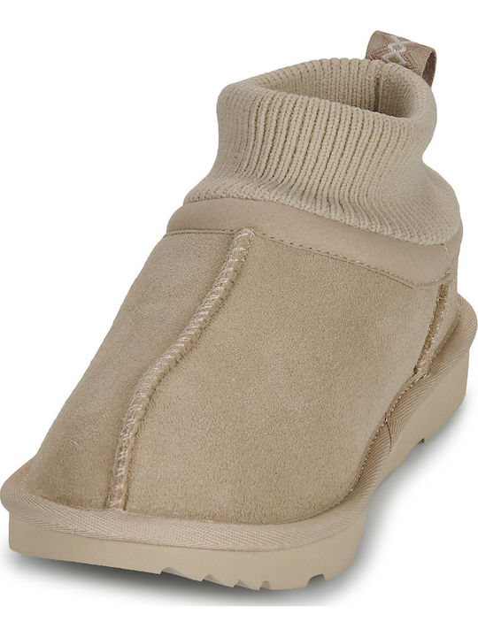 Детски Чехли Бежов Classic Ultra Stretch Cuff