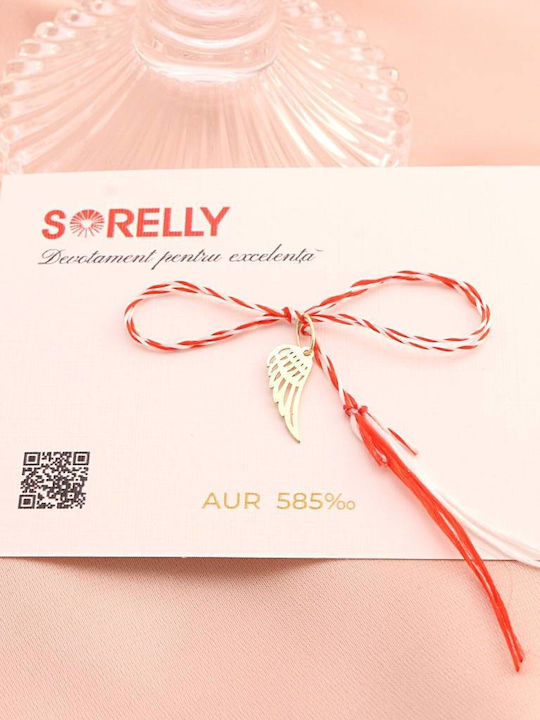 Sorelly Charm Engel aus 14K Gold