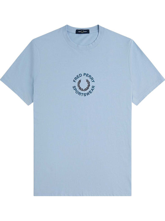 Αθλητικό T-shirt Γαλάζιο