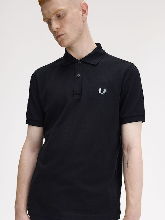 T-Shirt Navy, Mint Blue