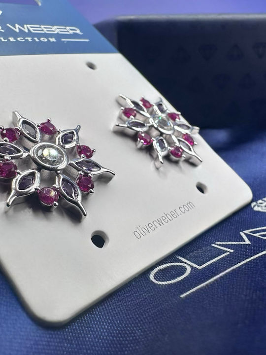 Oliver Weber Earrings with Stones