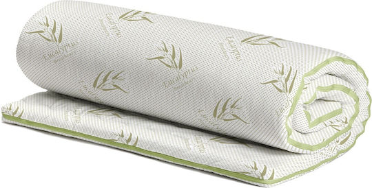 Green Future Топ Матрак Eucalyptus Comfort Еднолицев Пяна с Махащо Се Калъф 90x200x5см