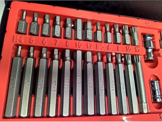 Σετ 41 Κλειδιά Torx