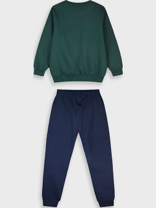 Kids Sweatpants Set Anthracite 2pcs