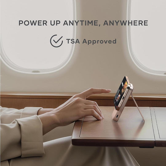 Satechi OntheGo Qi2 MagSafe Power Bank 10000mAh 15W Ροζ