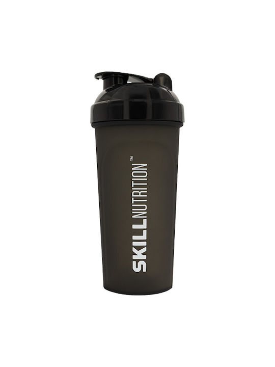 Skill Nutrition Plastic Protein Shaker 700ml Black