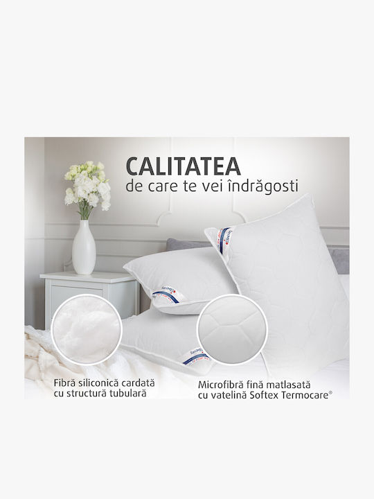 Alcam Μαξιλάρι Ύπνου Microfiber 50x70cm 2τμχ