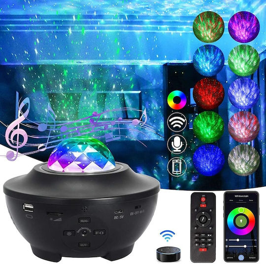 Bluetooth Lustră Decorativă Baruri Multicolor
