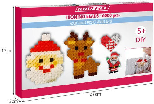 Kruzzel Mărgele Artizanale Multicolore 6000buc