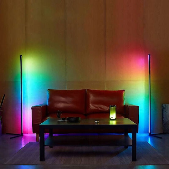 Masterled Lampa de podea LED Î140xL37cm. cu Lumină RGB 150lm Gri